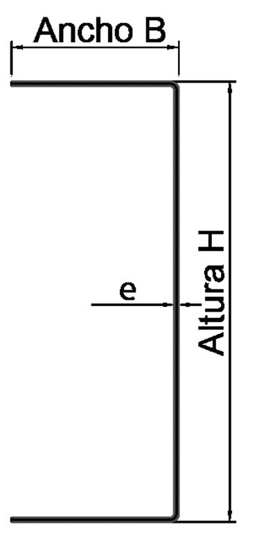 Perfil Estructural “U”