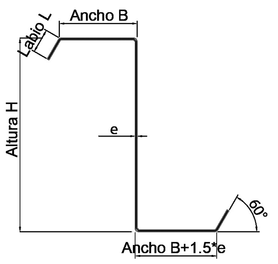 Perfil Estructural Ángulo “L” de acero para industrias - Axima